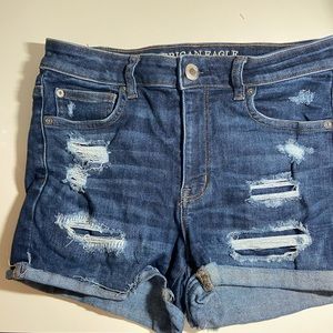American Eagle Outfitters Distressed Denim Shorts